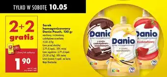 Biedronka Serek homogenizowany Danio Pouch, 120 g oferta