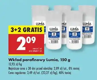 Biedronka Wkład parafinowy Lumia , 150 g oferta