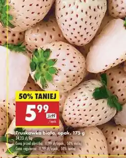 Biedronka Truskawka biała, opak. 175 g oferta