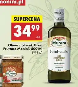 Biedronka Oliwa z oliwek Gran Fruttato Monini, 500 ml oferta