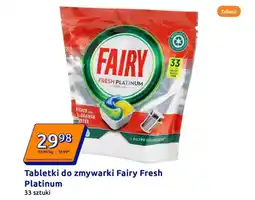 Action Tabletki do zmywarki Fairy Fresh Platinum oferta
