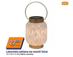 Action Latarenka szklana we wzorki Solar oferta