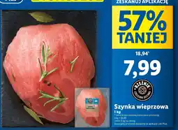 Lidl Szynka wieprzowa Rzeźnik codzienna dostawa oferta