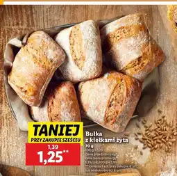 Lidl Bułka z kiełkami żyta oferta