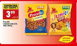 Biedronka Krakersy Lajkonik junior safari oferta