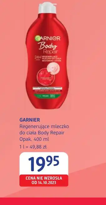 dm drogerie markt Mleczko regenerujące Garnier oferta
