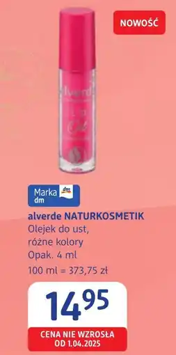 dm drogerie markt Olejek do ust NATURKOSMETIK oferta
