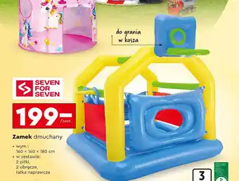 Biedronka Zamek dmuchany oferta