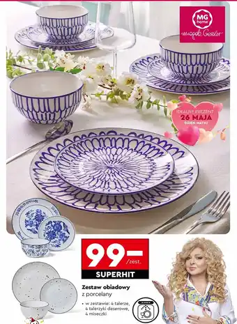 Biedronka Zestaw obiadowy Home oferta