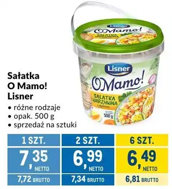 Makro Sałatka O Mamo! Lisner 500g oferta