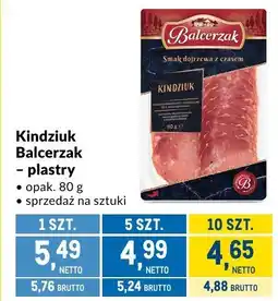 Makro Kindziuk Balcerzak plastry 80g oferta
