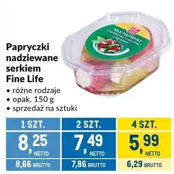 Makro Papryczki nadziewane serkiem Fine Life 150g oferta