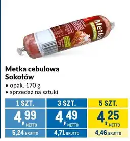 Makro Metka cebulowa Sokołów 170g oferta