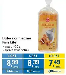 Makro Bułeczki mleczne Fine Life oferta