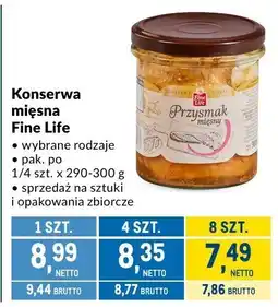 Makro Konserwa mięsna Fine Life oferta