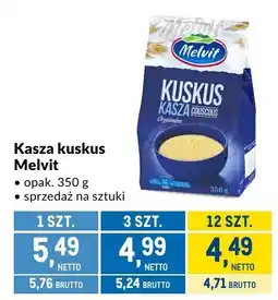 Makro Kasza kuskus Melvit oferta