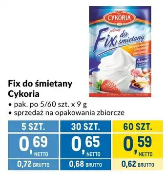 Makro Fix do śmietany Cykoria oferta