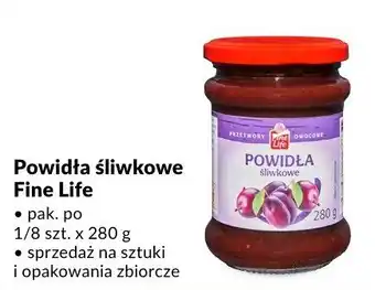 Makro Powidła śliwkowe Fine Life oferta