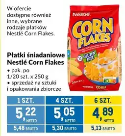Makro Płatki śniadaniowe Nestlé Corn Flakes oferta