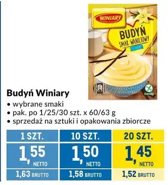 Makro Budyń Winiary oferta