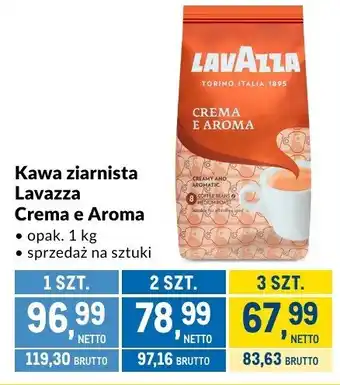 Makro Kawa ziarnista Lavazza Crema e Aroma oferta