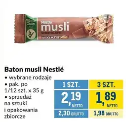 Makro Baton musli Nestlé oferta