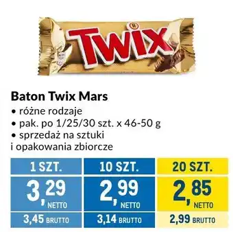 Makro Baton Twix Mars oferta