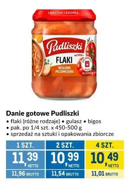 Makro Danie gotowe Pudliszki Flaki oferta