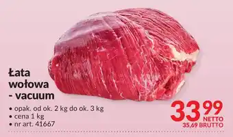 Makro Łata wołowa - vacuum Makro oferta