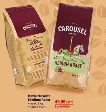 Makro Kawa ziarnista Carousel Medium Roast 1kg oferta