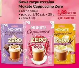 Makro Kawa rozpuszczalna Mokate Cappuccino Zero różne smaki oferta