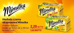 Makro Herbata czarna ekspresowa Minutka różne rodzaje 40 torebek oferta
