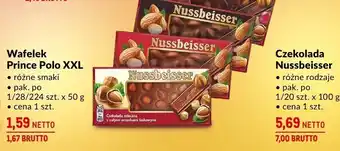 Makro Czekolada Nussbeisser różne rodzaje 100g oferta