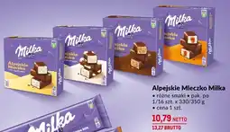 Makro Alpejskie mleczko Milka 350g oferta