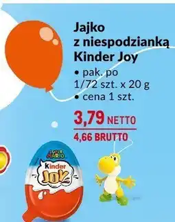 Makro Jajko z niespodzianką Kinder Joy 20g oferta