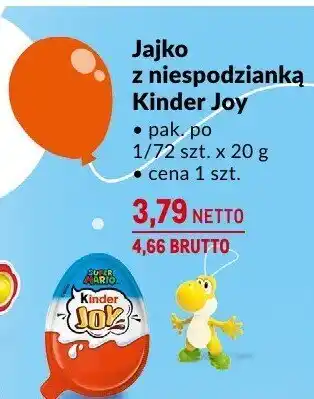 Makro Jajko z niespodzianką Kinder Joy 20g oferta