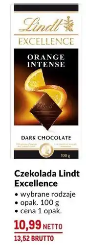 Makro Czekolada Lindt Excellence orange intense 100g oferta
