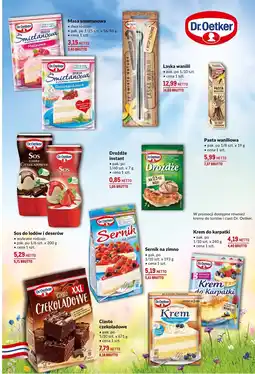 Makro Krem do karpatki 240g Dr. Oetker oferta