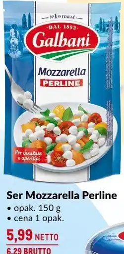 Makro Ser Mozzarella Perline 150g Galbani oferta