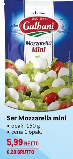 Makro Ser Mozzarella mini 150g Galbani oferta