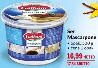 Makro Ser Mascarpone 500g Galbani oferta