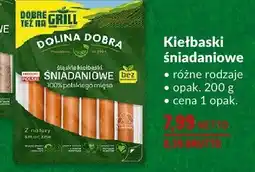 Makro Kiełbaski śniadaniowe 200g Dolina Dobra oferta