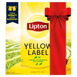 E.Leclerc Lipton Zestaw herbat czarnych 184 g (92 torebki) i 138 g (92 torebki) oferta