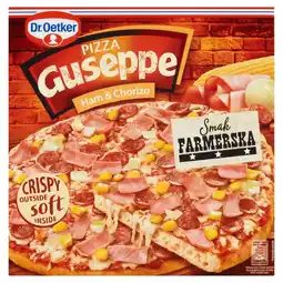 E.Leclerc Dr. Oetker Guseppe Pizza z szynką i salami chorizo 400 g oferta