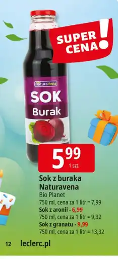 E.Leclerc Sok NaturAvena oferta