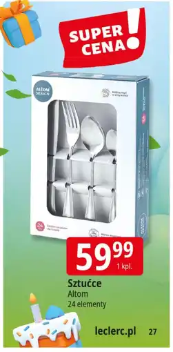 E.Leclerc Sztućce Altom oferta