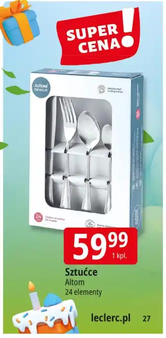 E.Leclerc Sztućce Altom oferta