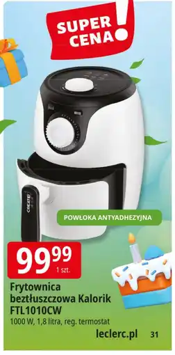 E.Leclerc Frytkownica Kalorik oferta