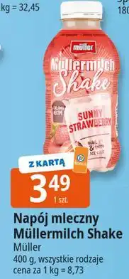 E.Leclerc Napój mleczny sunny strawberry Mullermilch Shake oferta
