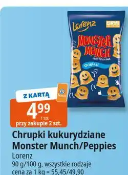 E.Leclerc Chrupki bekonowe Lorenz Peppies oferta